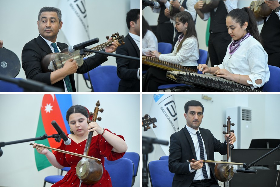 BMU-da Müstəqillik Günü münasibəti ilə konsert proqramı təşkil olunub - FOTOLAR